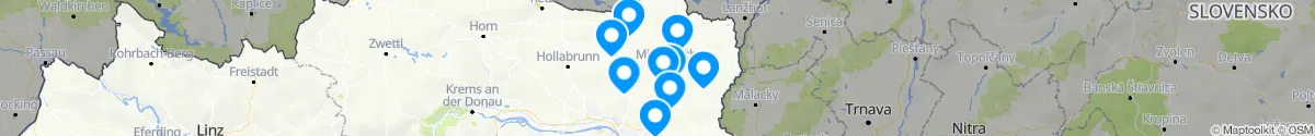 Map view for Pharmacies emergency services nearby Ladendorf (Mistelbach, Niederösterreich)